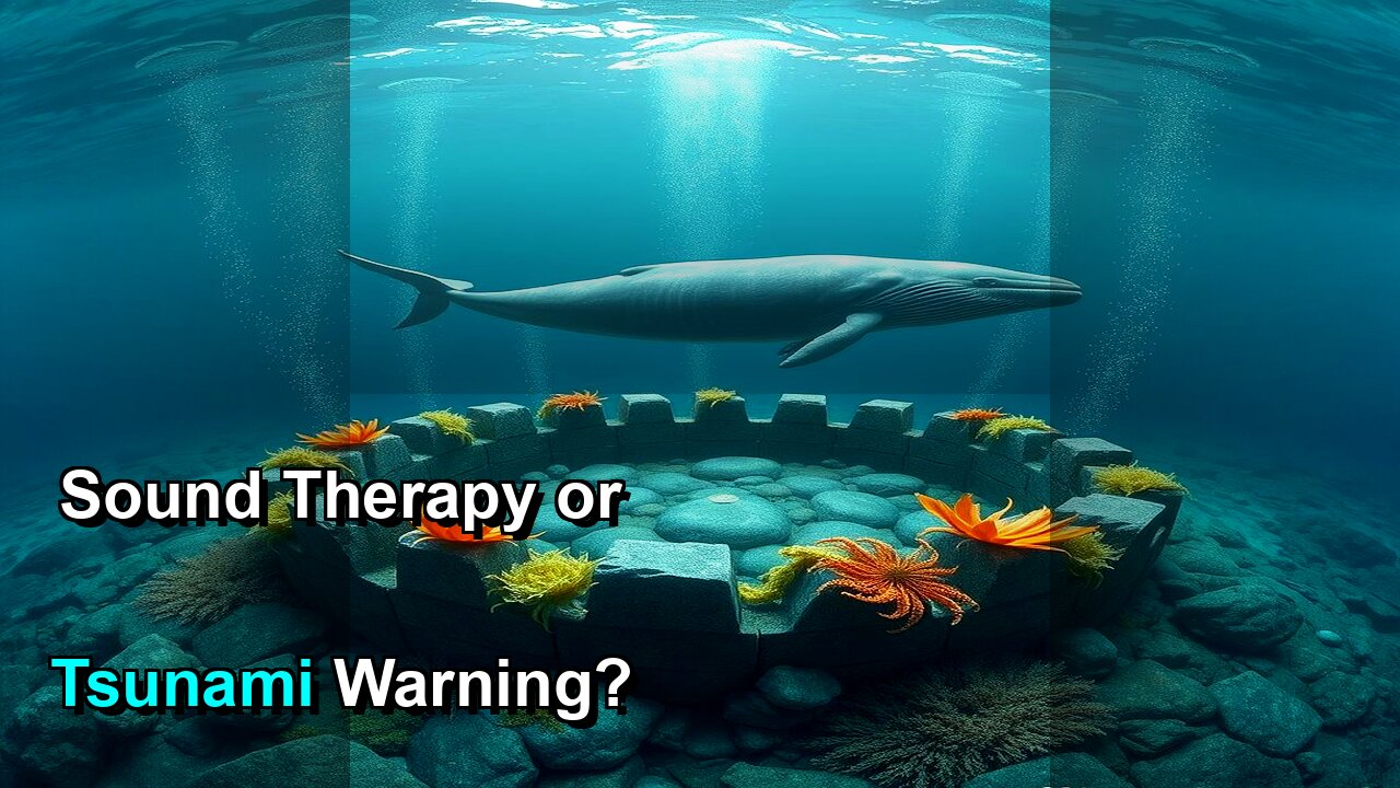 Stone circles sound therapy or tsunami warning? #shorts
