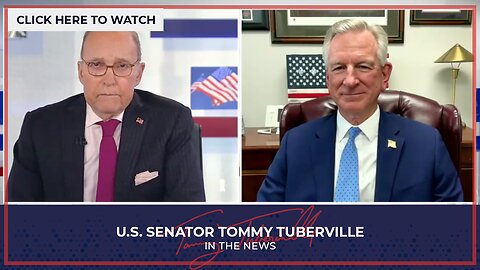 Senator Tuberville Joins Kudlow to Discuss Swatting and Service Academies