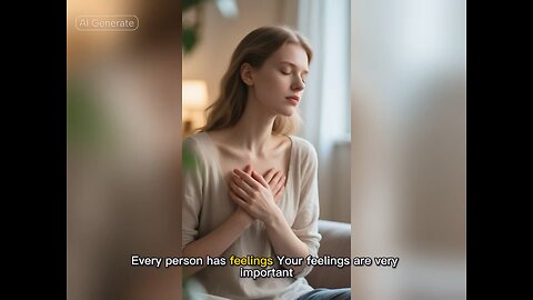 Every person has feelings