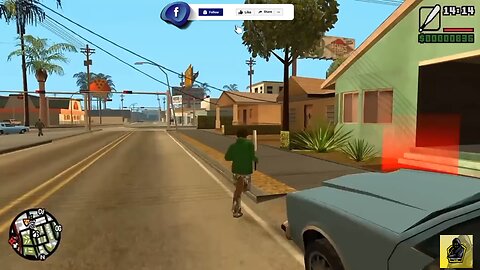 GTA: San Andreas (Big Smoke) Running Dog Mission Gameplay #gta #CJ #sanantonio #hrsgaminghari