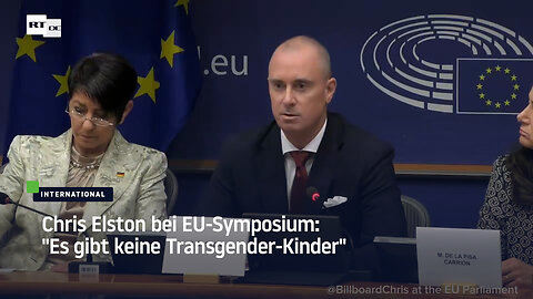 Chris Elston bei EU-Symposium: "Es gibt keine Transgender-Kinder"