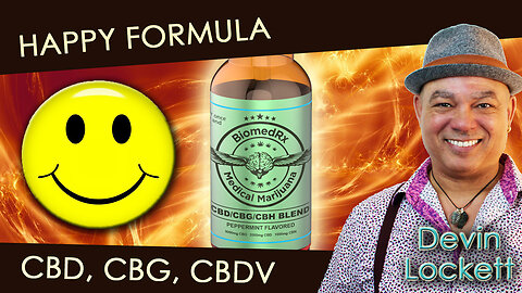 BiomedRx Happy Formula - CBD, CBG, and CBDV