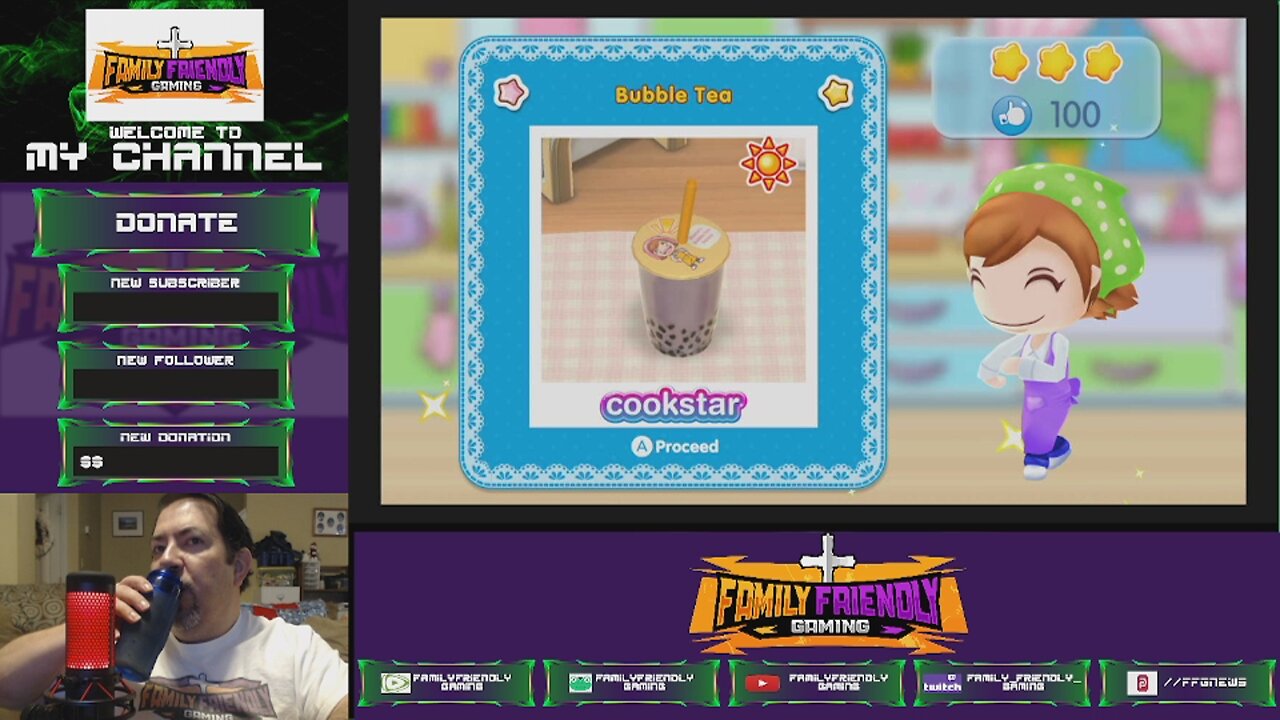 Cooking Mama Cookstar Bubble Tea