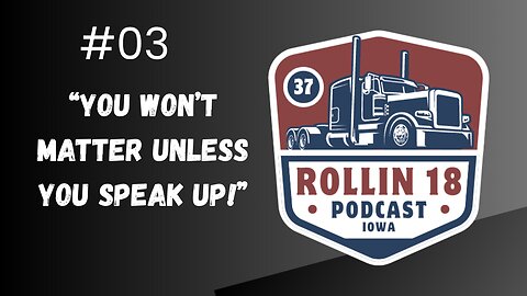 You Won't Matter Unless You Speak Up!