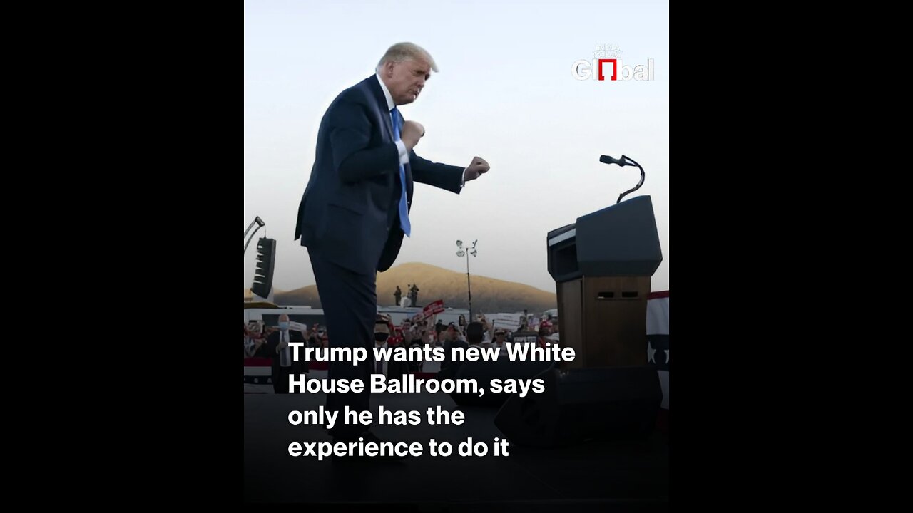Trump Announces Plans to Add a Ballroom to the White House