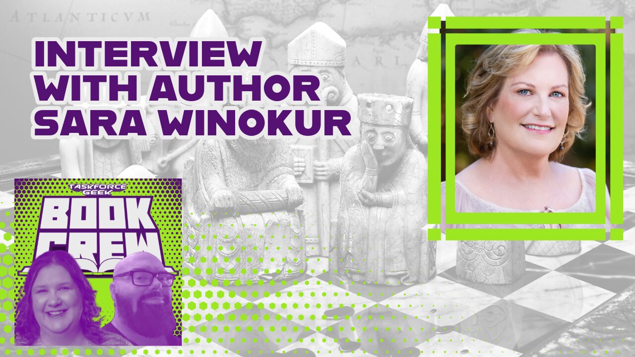 Author Sara Winokur Interview | Book Crew | Double Blind Novel | Ivory Bones Book | Iceland