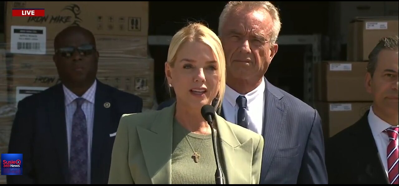 RFK Jr. and Pam Bondi discuss illegal vaping
