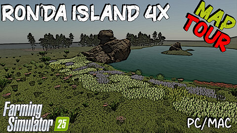Map Tour | Ronîda Island 4x | Farming Simulator 25