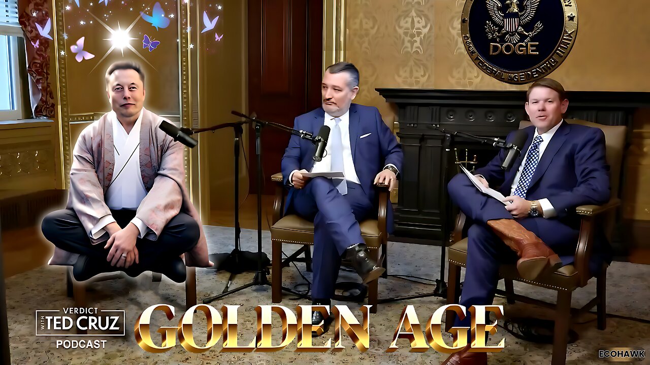EXCLUSIVE 💥 Elon Musk with Senator Ted Cruz at the White House