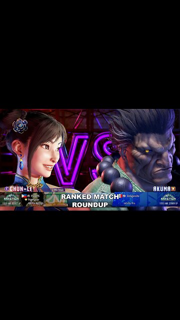 Kuya Kalbo SF6 Ranked Match Roundup. Chun Li Master Rank [Hori Fight Stick]