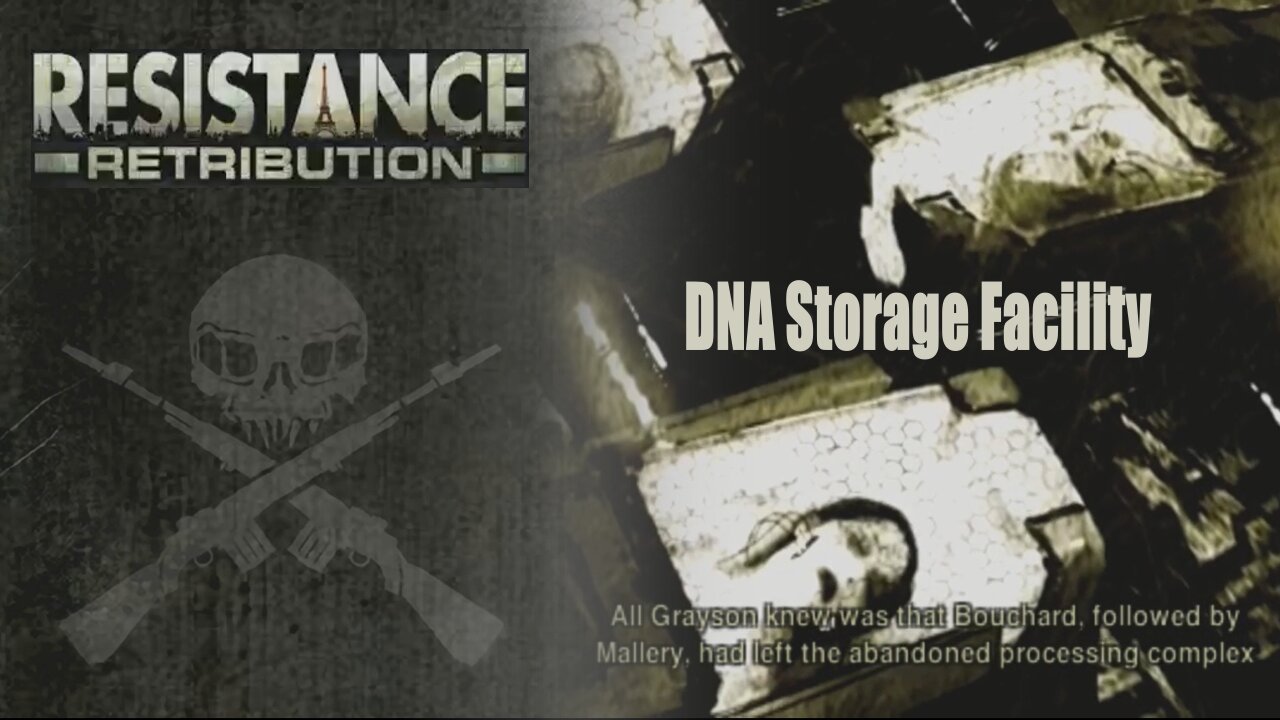 Resistance: Retribution (Part 19) - Paris Catacombs: DNA Storage Facility