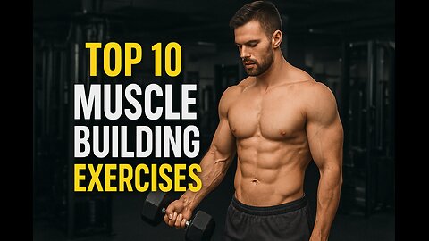 Top 10 Muscle Building Exercises at the Gym