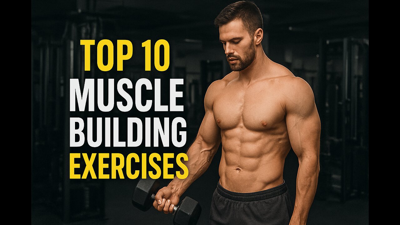 Top 10 Muscle Building Exercises at the Gym
