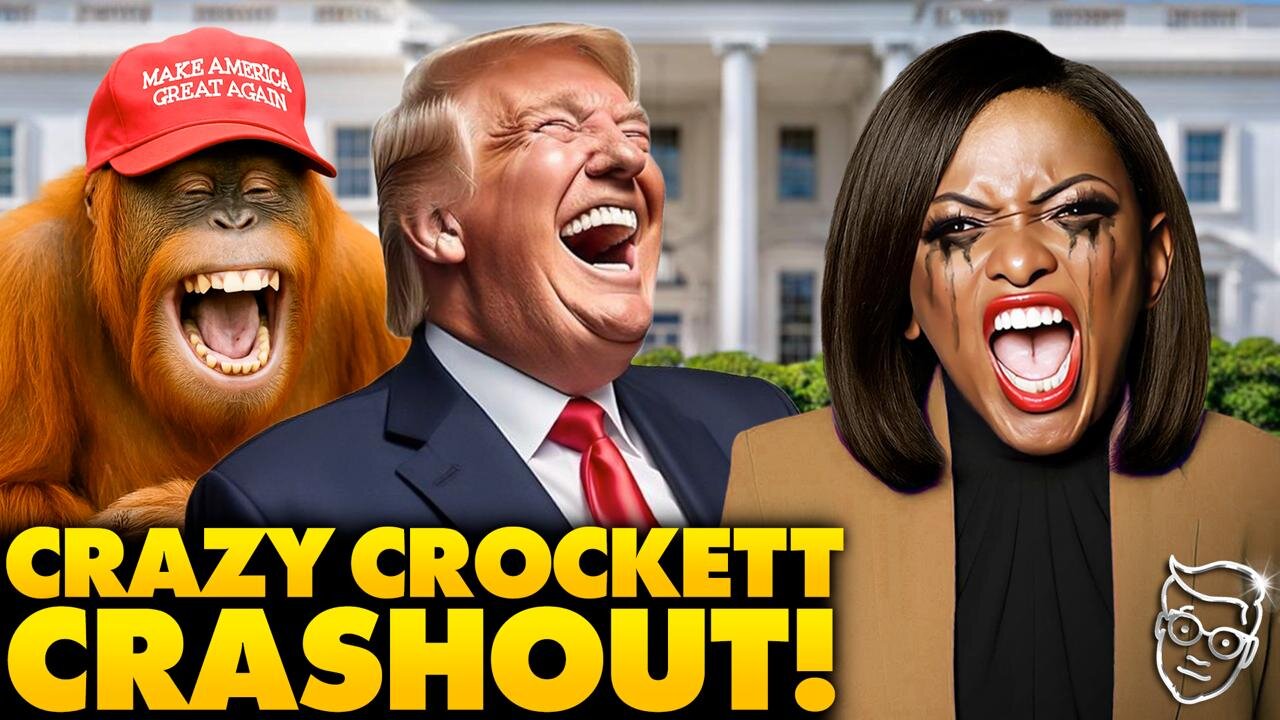 🚨Jasmine Crocket CRASHES OUT At Trump, Calls Him a 'MONKEY' After GOP Set to ELIMINATE House Seat
