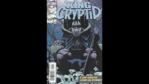 King Cryptid -- Issue 1 (2023, Alterna Comics) Review