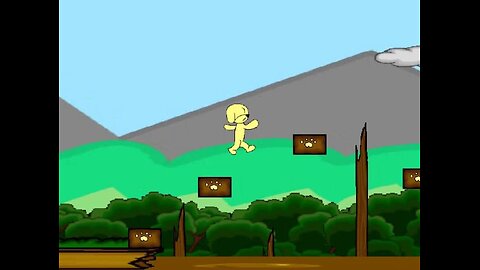 2016 splinter woods / early prototype level for Lacy's bad day