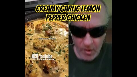 Creamy Lemon Pepper Garlic Chicken DELICIOUS