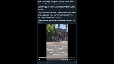 WOW American reporting a group of California protesters were just told to pack up and head to their