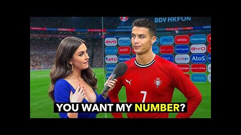 When Reporters Flirt With Football Players