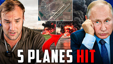 FIVE RUSSIAN JETS were Hit on the Crimean Airbase | Ukraine Update