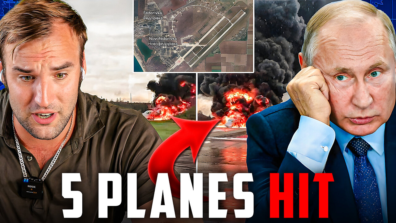FIVE RUSSIAN JETS were Hit on the Crimean Airbase | Ukraine Update