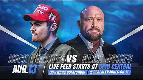 Alex Jones & Nick Fuentes Debate Trump's Term so Far