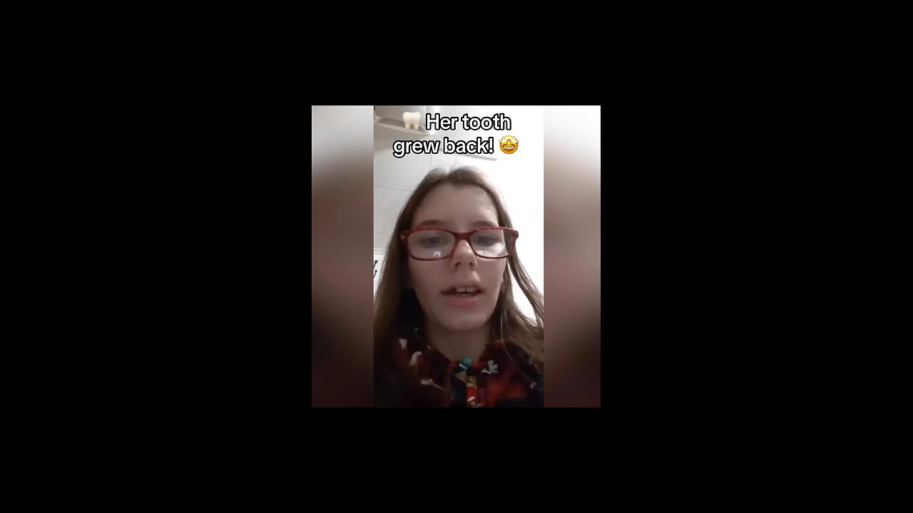 🤩 Real customer says her tooth grew back! 🦷