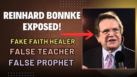 Reinhard Bonnke Exposed! | Fake Faith Healer | False Teacher