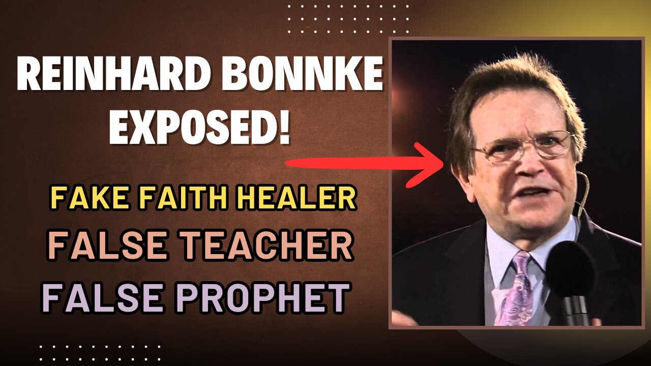 Reinhard Bonnke Exposed! | Fake Faith Healer | False Teacher
