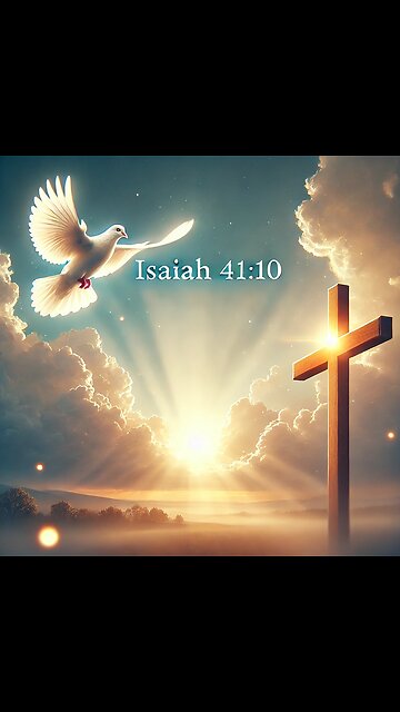 "Feeling Alone? Listen to God's Promise | Isaiah 41:10 ✝️🕊️"