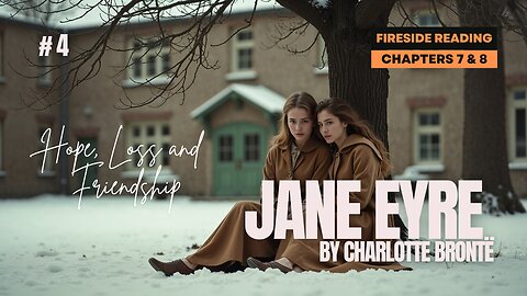 Jane Eyre – Chapters 7 & 8 | Fireside Pages Audiobook with Fireplace Ambience