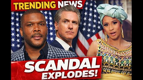 SUPERBOWL CHAOS 😳 Cardi B, Tyler Perry SCANDAL & Donald Trump SUES Gavin Newsom?!