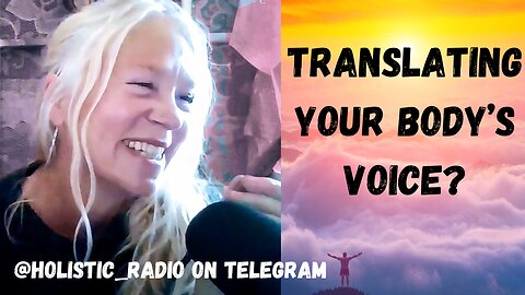 Translating Your Body's Voice? Feeling Is Healing @Holistic Radio [Jenny Luscombe EFT]