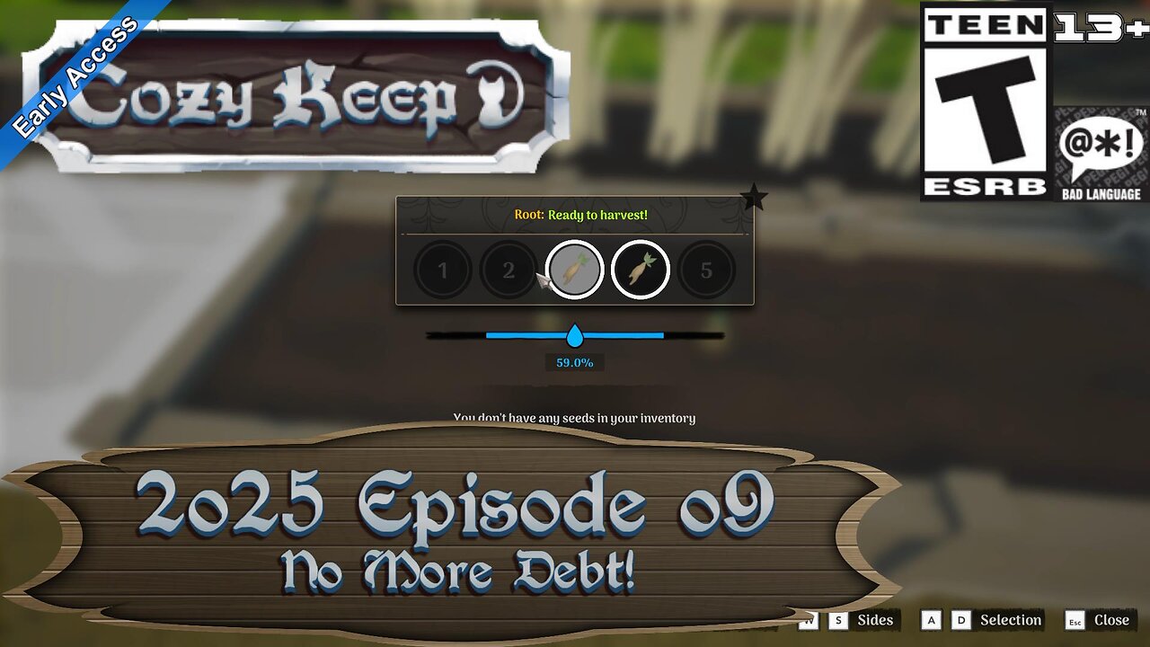 Cozy Keep (2025 Episode 09) No More Debt!