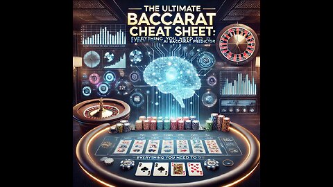 🎯 The Ultimate Baccarat Cheat Sheet: Everything You Need To Know | HolyOne_AI Baccarat Predictor 🎯