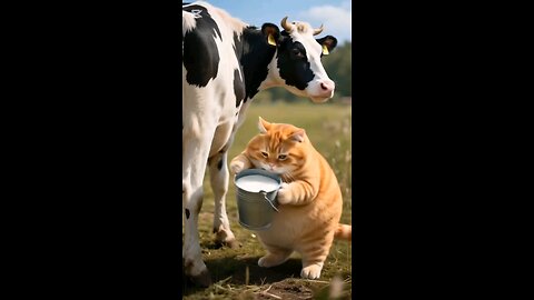 cats funny video💦😸❤️