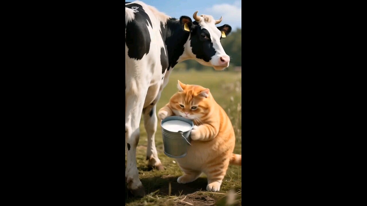 cats funny video💦😸❤️