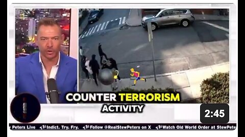 Stew Peters: "This is a blatant act of aggression on behalf of a zionist-occupied government to stifle and shut down the free speech of the American people."