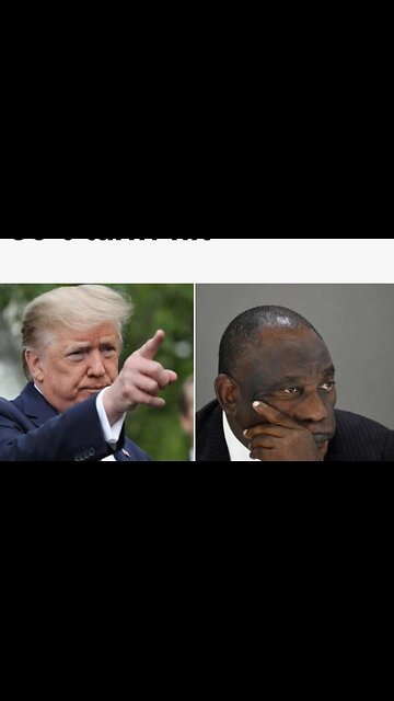 South Africa President Ramaphosa call for negotiation after US 30% tariff hit