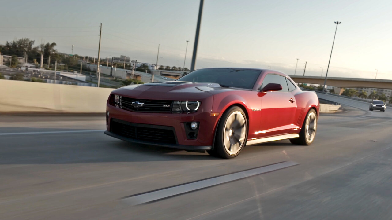 Camaro ZL1 Miami Drive - Pure Supercharged V8 Sound