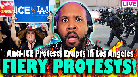 L.A. ERUPTS! Anti-ICE Protests Turn CHAOTIC—National Guard Deployed!