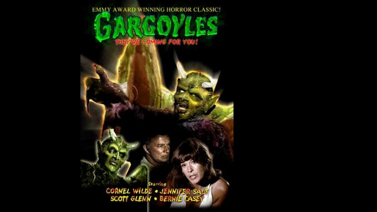 TBS Super Scary Saturdays GARGOYLES (1972) Hosted by Grandpa Munster