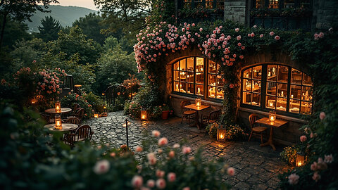Secret Garden Café: Enchanted Ambience & Music for Relaxation