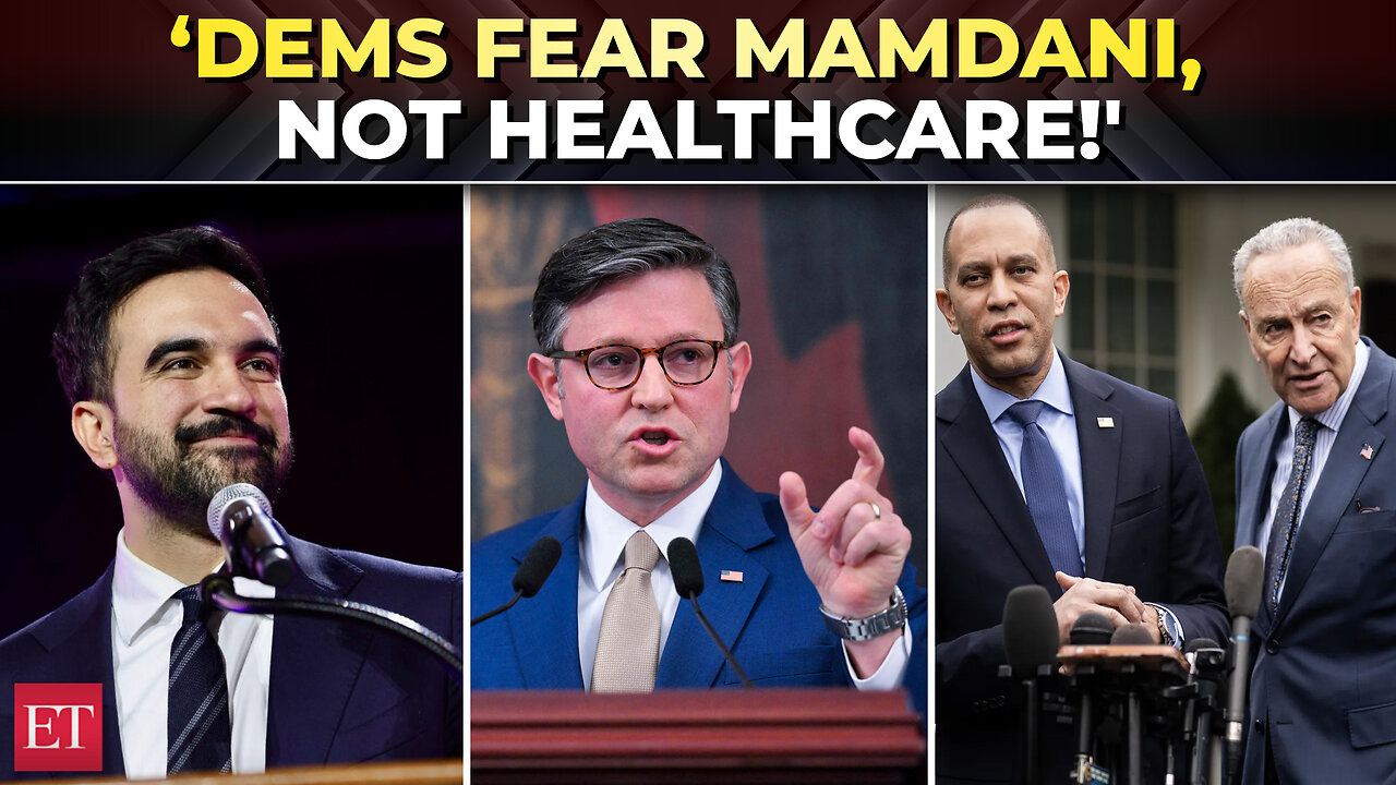 ‘Schumer shutdown is about 'Mamdani' fear, not healthcare!’: Speaker Johnson reveals Dems’ dilemma