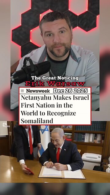 Netanyahu Creates Somaliland