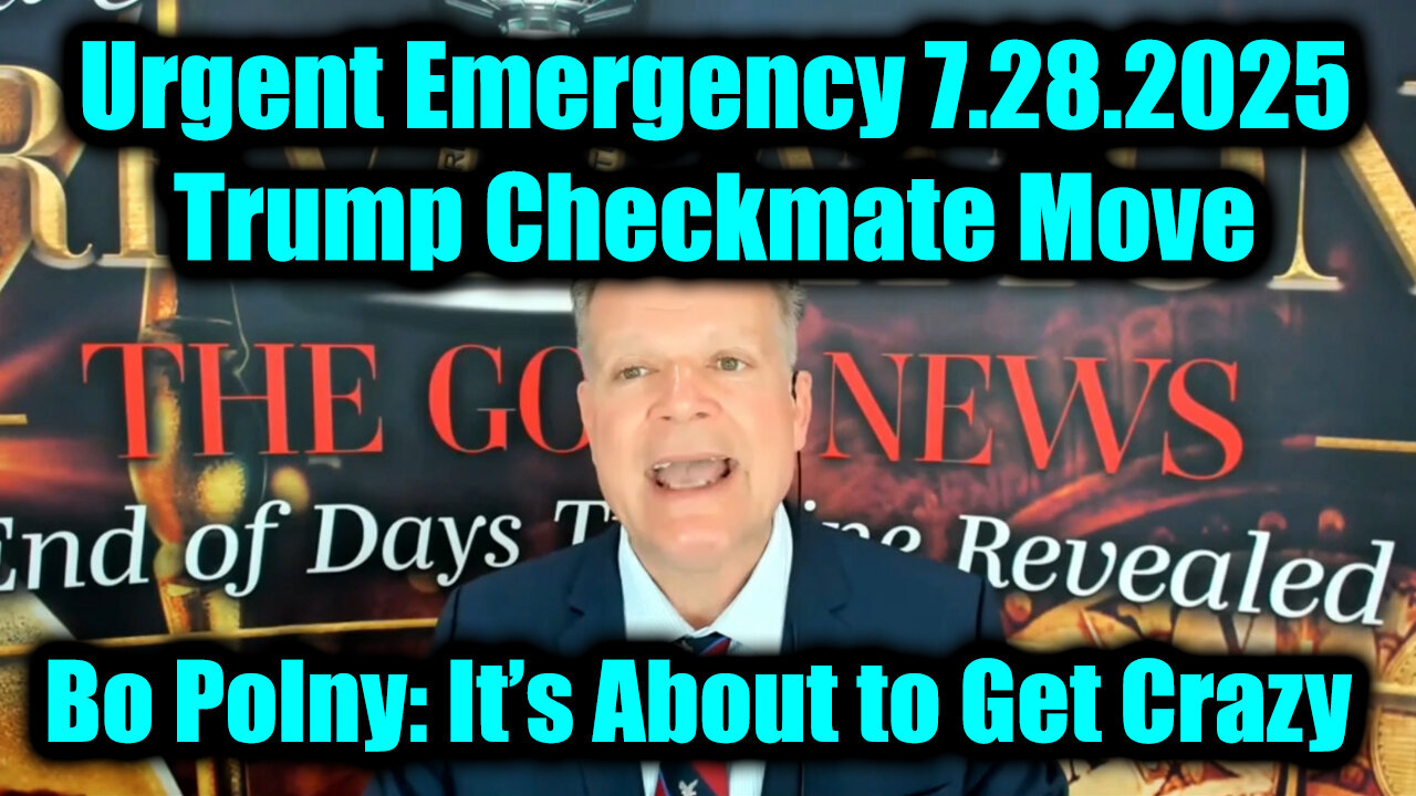 BO. It’s About to Get Crazy. 7-27-25-AT-7PM-CST-05-EST #TRUTH