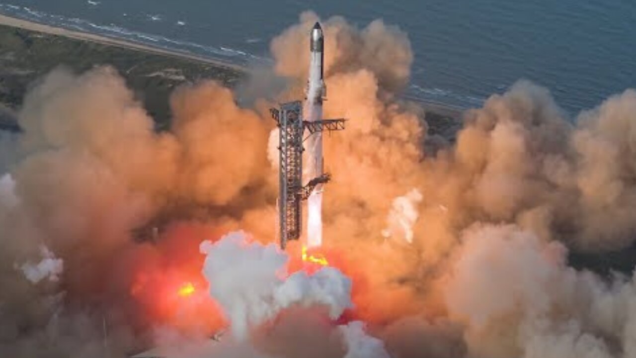 See SpaceX Starship's 10th launch in epic 4K slow motion