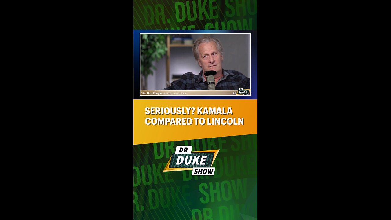 😷Seriously? Kamala Compared To Lincoln