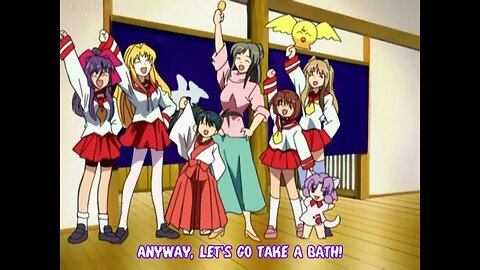 Anime Guardian Hearts-when you go the hot springs with your mother