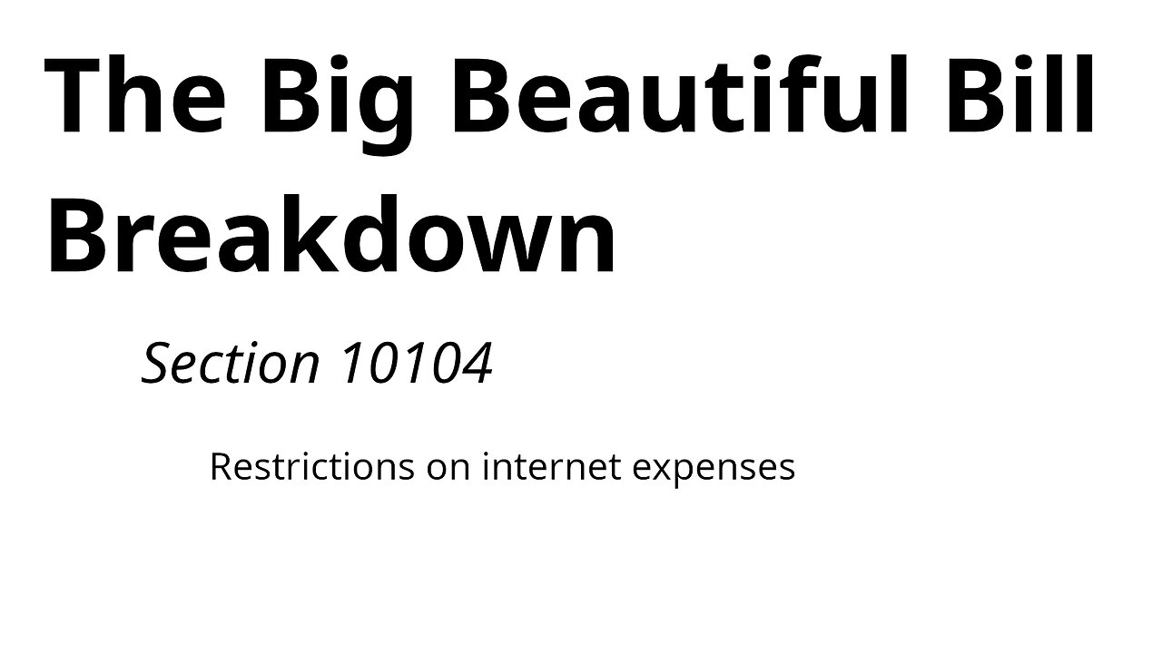 Restrictions on Internet Expenses used for SNAP Deductions